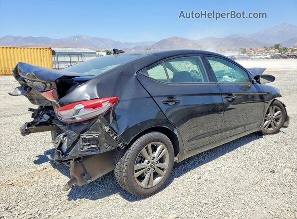 5NPD84LF6JH353901 2018 HYUNDAI ELANTRA Black Rear right
