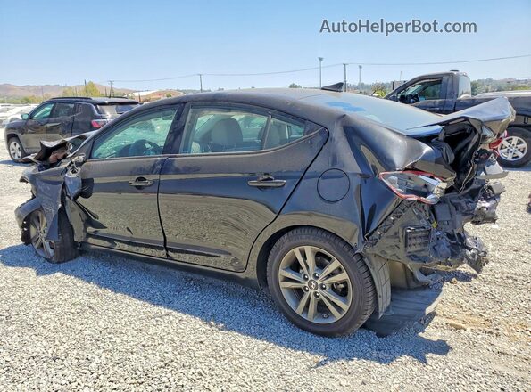 5NPD84LF6JH353901 2018 HYUNDAI ELANTRA Black Rear left