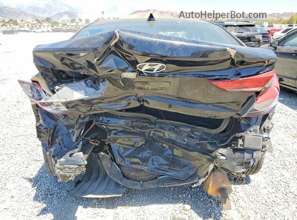 5NPD84LF6JH353901 2018 HYUNDAI ELANTRA Black Rear view