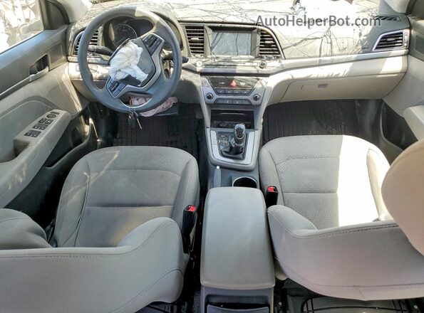 5NPD84LF6JH353901 2018 HYUNDAI ELANTRA Black Dashboard view