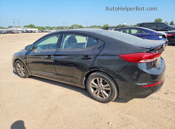 5NPD84LF6JH358516 2018 HYUNDAI ELANTRA Black Դիմացի տեսք