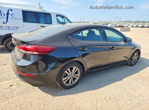 5NPD84LF6JH358516 2018 HYUNDAI ELANTRA Black Հետևի տեսք