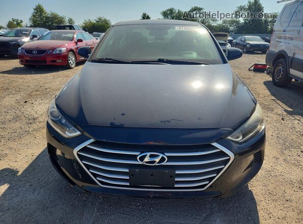 5NPD84LF6JH358516 2018 HYUNDAI ELANTRA Black Շարժիչի բաժամունքի տեսք