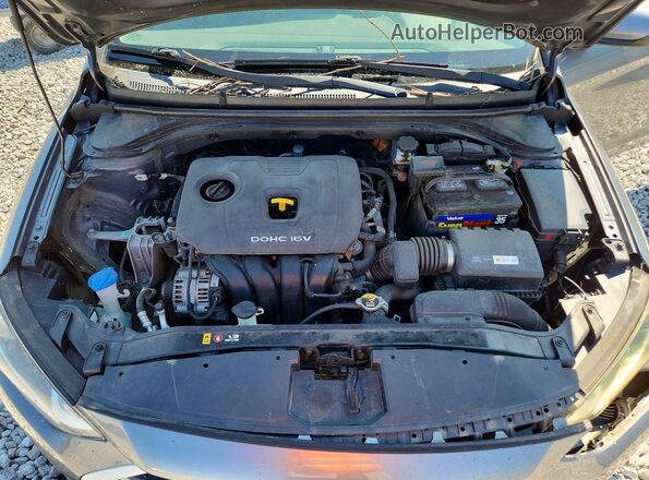 5NPD84LF6JH361142 2018 HYUNDAI ELANTRA Серый Вид задней части салона