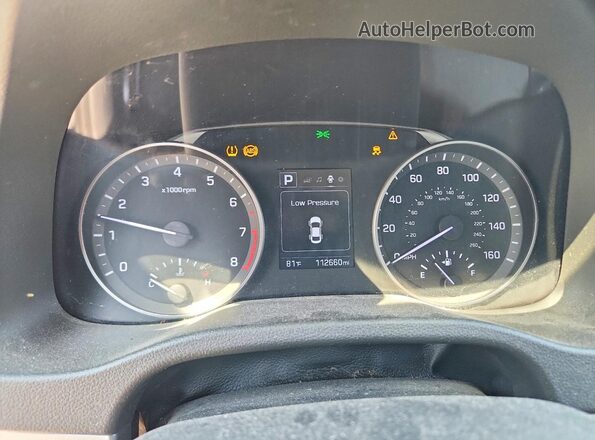 5NPD84LF6JH361142 2018 HYUNDAI ELANTRA Серый Вид щитка приборов