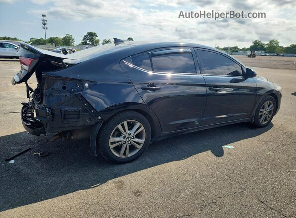 5NPD84LF6JH370598 2018 HYUNDAI ELANTRA Черный Задняя правая четверть