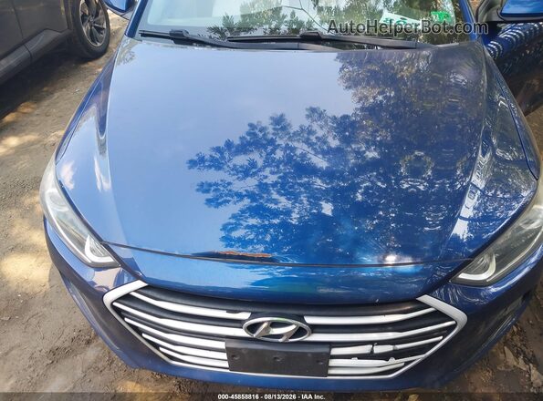 5NPD84LF6JH373064 2018 HYUNDAI ELANTRA Blue Вид спереду
