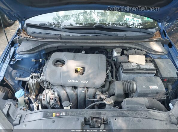 5NPD84LF6JH373064 2018 HYUNDAI ELANTRA Blue Вид ззаду