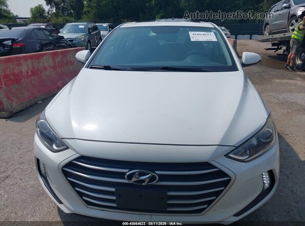 5NPD84LF6JH378717 2018 HYUNDAI ELANTRA White Դիմացի տեսք