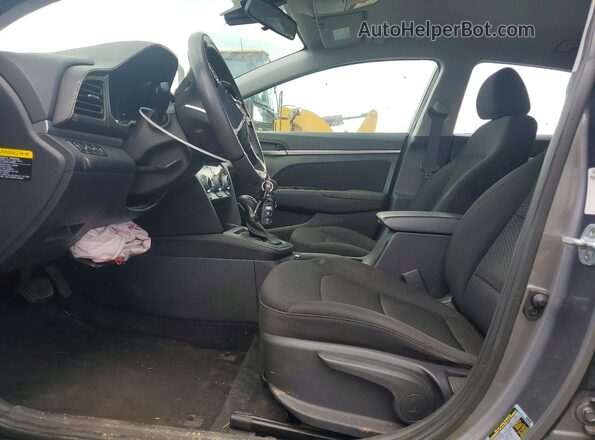 5NPD84LF6KH405142 2019 HYUNDAI ELANTRA Gray Vista interior delantera