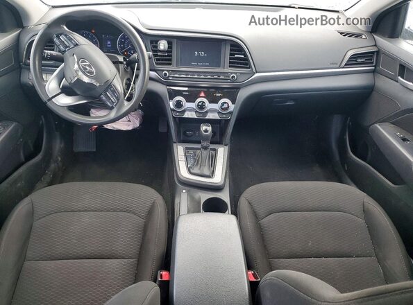 5NPD84LF6KH405142 2019 HYUNDAI ELANTRA Gray Vista del salpicadero