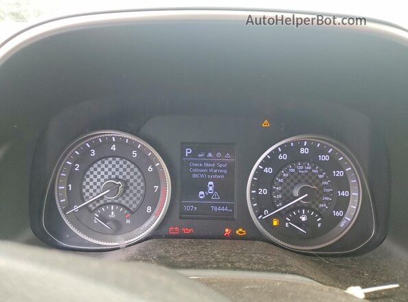 5NPD84LF6KH405142 2019 HYUNDAI ELANTRA Gray Vista del cuadro de instrumentos