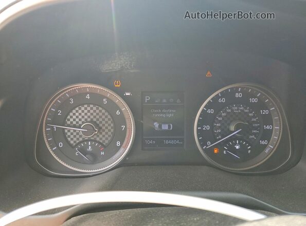 5NPD84LF6KH408963 2019 HYUNDAI ELANTRA Blue Vista del cuadro de instrumentos