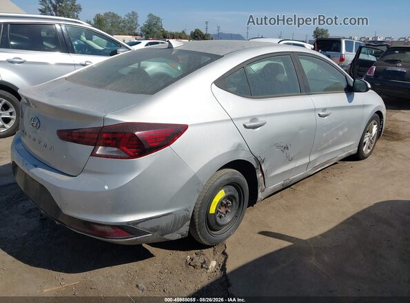 5NPD84LF6KH413127 2019 HYUNDAI ELANTRA Silver Հետևի աջ