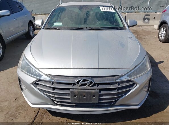 5NPD84LF6KH413127 2019 HYUNDAI ELANTRA Silver Սարքավորումների վահանակի տեսք