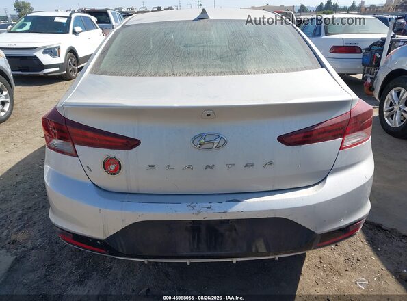 5NPD84LF6KH413127 2019 HYUNDAI ELANTRA Silver 