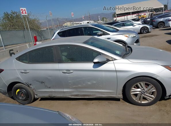 5NPD84LF6KH413127 2019 HYUNDAI ELANTRA Silver Սալոնի հետևի տեսք