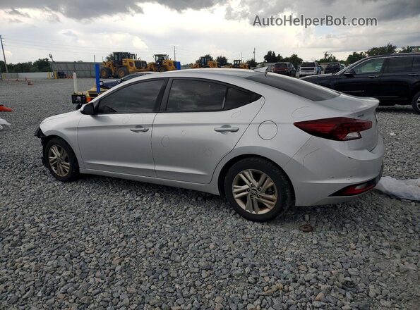 5NPD84LF6KH419946 2019 HYUNDAI ELANTRA Silver Հետևի ձախ