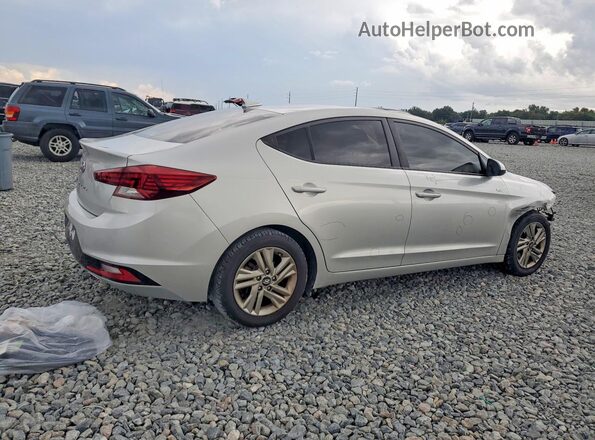 5NPD84LF6KH419946 2019 HYUNDAI ELANTRA Silver Հետևի աջ