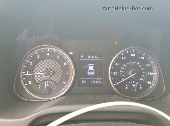 5NPD84LF6KH419946 2019 HYUNDAI ELANTRA Silver Սարքավորումների վահանակի տեսք
