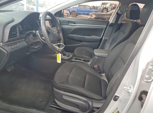 5NPD84LF6KH419946 2019 HYUNDAI ELANTRA Silver Սալոնի դիմացի տեսք