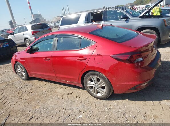 5NPD84LF6KH430932 2019 HYUNDAI ELANTRA Red Панорамний вид салону 360°