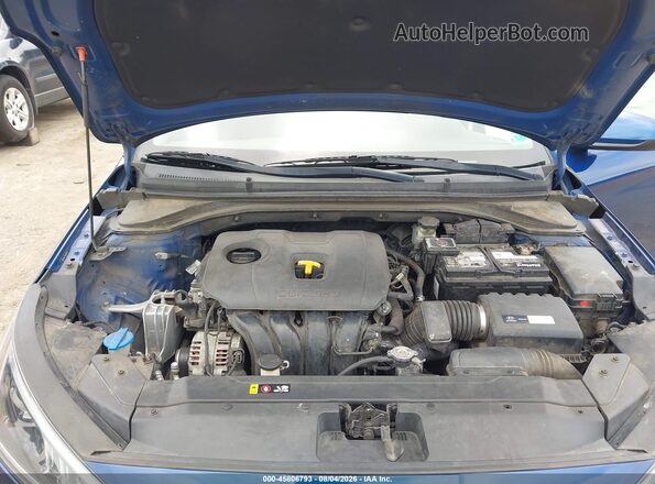 5NPD84LF6KH430994 2019 HYUNDAI ELANTRA Синий Вид сзади