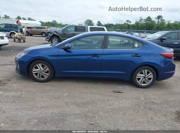 5NPD84LF6KH430994 2019 HYUNDAI ELANTRA Синий Панорамный вид салона 360°