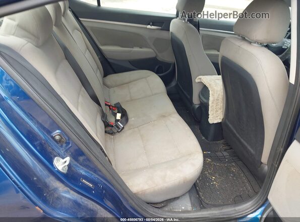 5NPD84LF6KH430994 2019 HYUNDAI ELANTRA Синий Вид наклейки с VIN-кодом