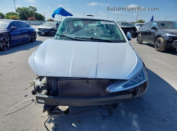 5NPD84LF6KH473845 2019 HYUNDAI ELANTRA White წინა ხედი