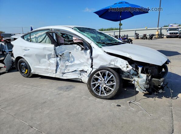 5NPD84LF6KH473845 2019 HYUNDAI ELANTRA White წინა მარჯვენა