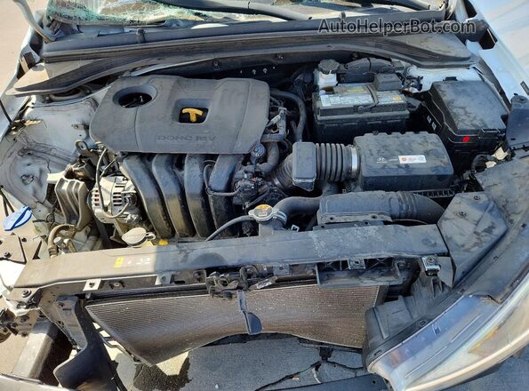 5NPD84LF6KH473845 2019 HYUNDAI ELANTRA White უკანა სალონის ხედი