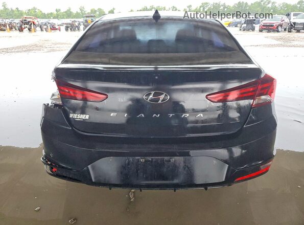 5NPD84LF6LH518090 2020 HYUNDAI ELANTRA Black Rear view
