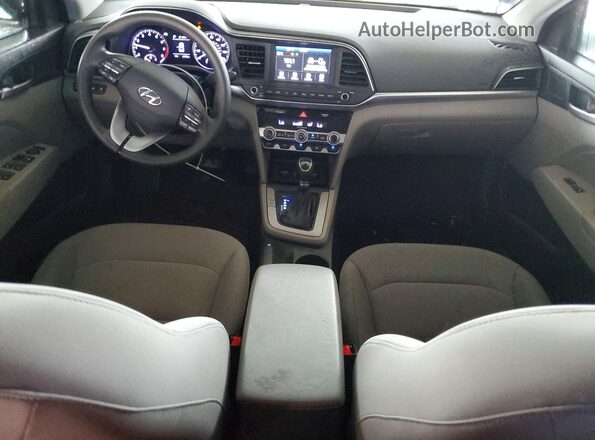 5NPD84LF6LH518090 2020 HYUNDAI ELANTRA Black Dashboard view