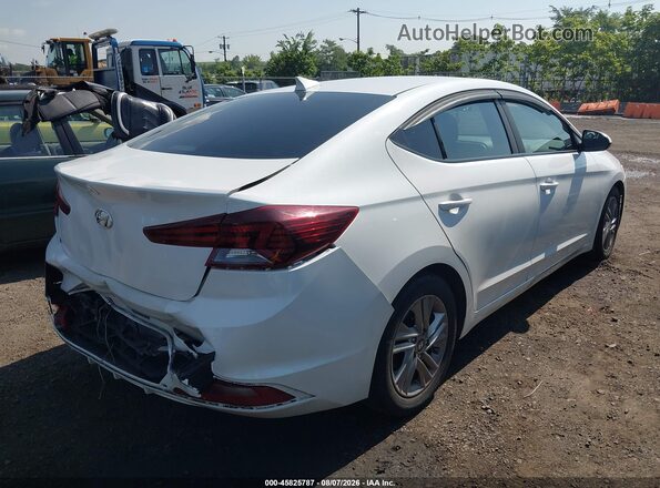 5NPD84LF6LH533222 2020 HYUNDAI ELANTRA White Դիմացի տեսք