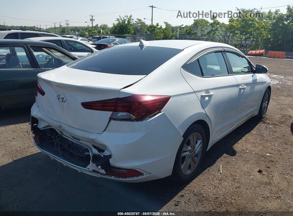 5NPD84LF6LH533222 2020 HYUNDAI ELANTRA White Հետևի աջ