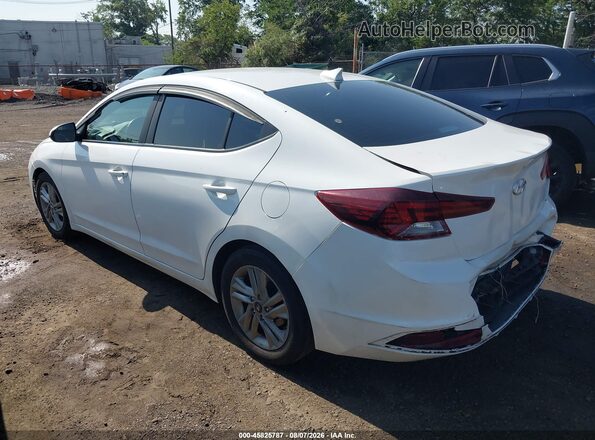 5NPD84LF6LH533222 2020 HYUNDAI ELANTRA White Հետևի ձախ