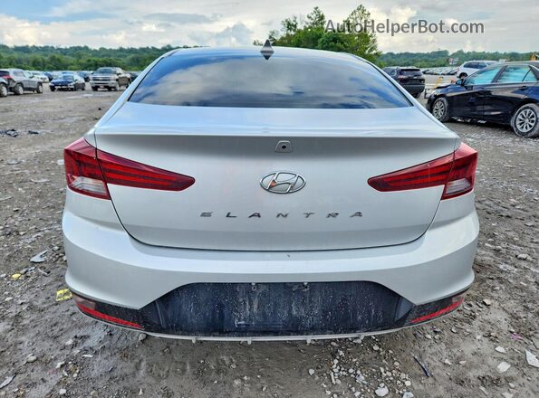 5NPD84LF6LH538713 2020 HYUNDAI ELANTRA Silver Հետևի տեսք