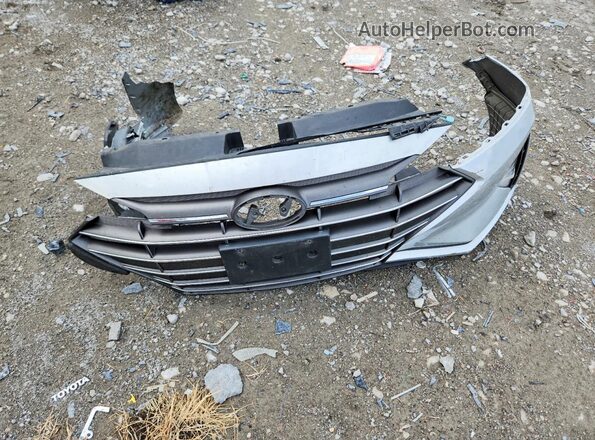 5NPD84LF6LH538713 2020 HYUNDAI ELANTRA Silver Շարժիչի բաժամունքի տեսք