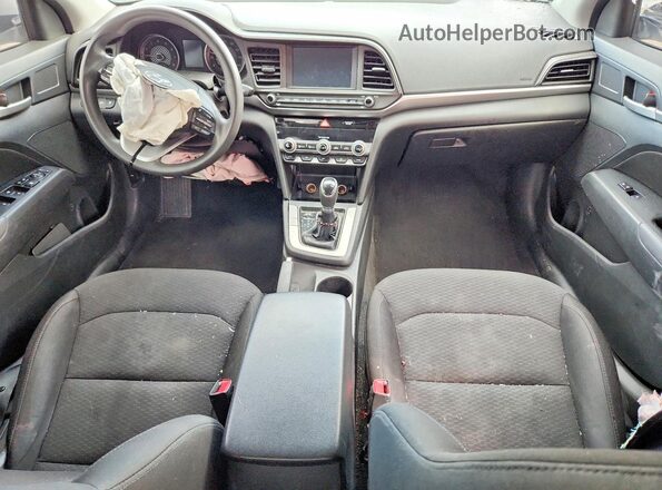 5NPD84LF6LH538713 2020 HYUNDAI ELANTRA Silver Առջևի վահանակի տեսք