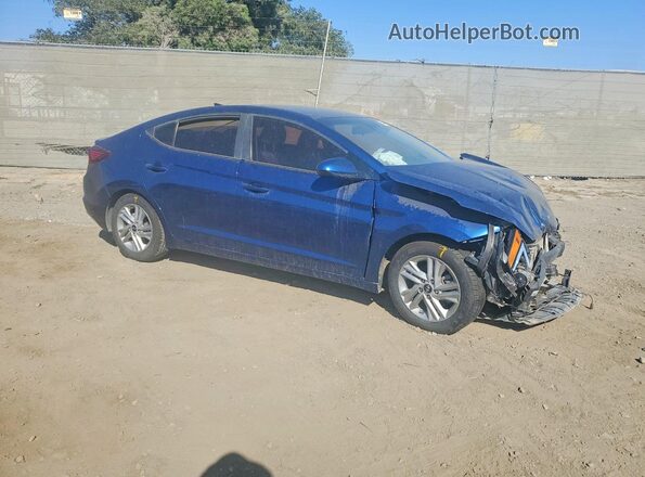 5NPD84LF6LH541675 2020 HYUNDAI ELANTRA Blue წინა მარჯვენა