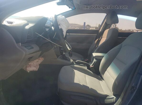 5NPD84LF6LH541675 2020 HYUNDAI ELANTRA Blue წინა სალონის ხედი