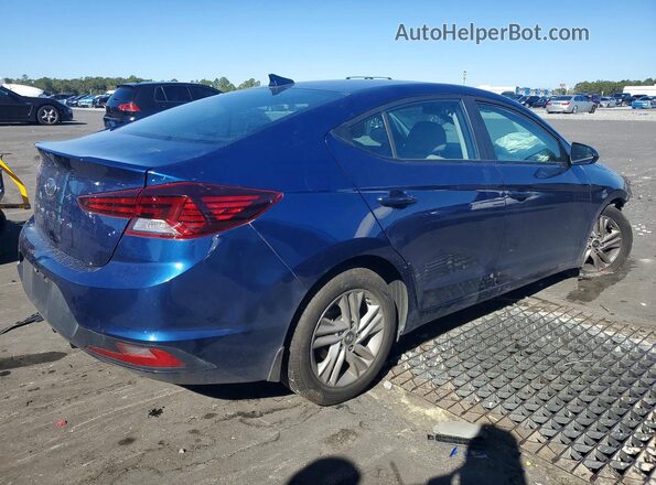 5NPD84LF6LH543989 2020 HYUNDAI ELANTRA Blue Trasero derecho
