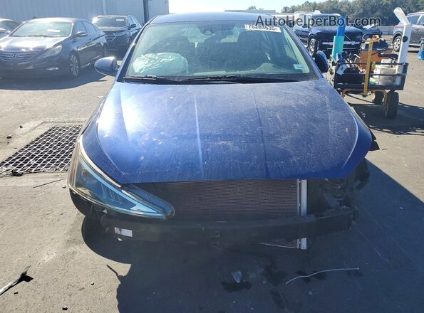 5NPD84LF6LH543989 2020 HYUNDAI ELANTRA Blue Vista frontal