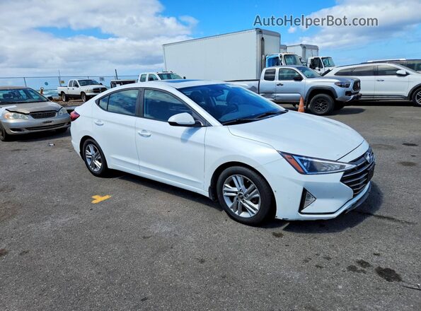 5NPD84LF6LH549081 2020 HYUNDAI ELANTRA White წინა მარჯვენა