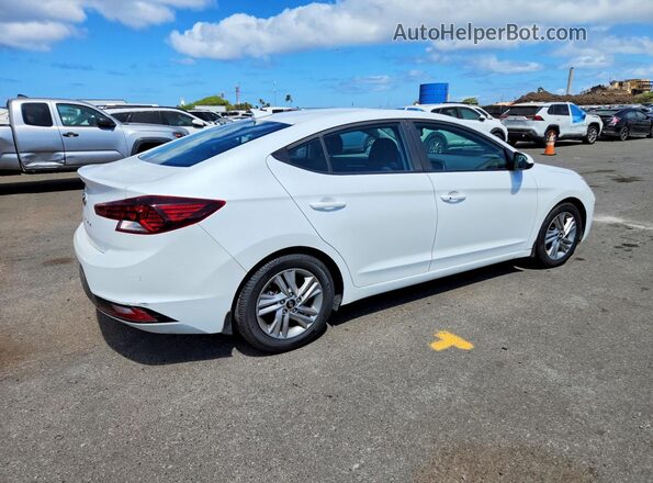 5NPD84LF6LH549081 2020 HYUNDAI ELANTRA White უკანა მარჯვენა