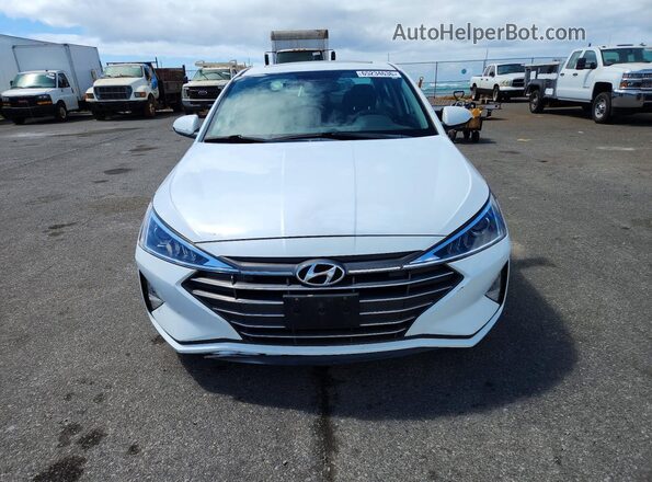 5NPD84LF6LH549081 2020 HYUNDAI ELANTRA White წინა ხედი