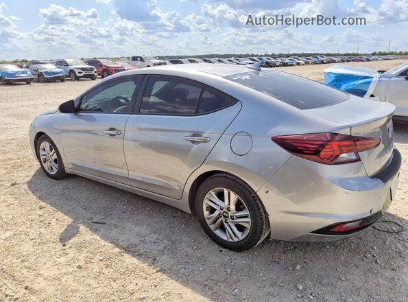 5NPD84LF6LH566821 2020 HYUNDAI ELANTRA Silver Rear left