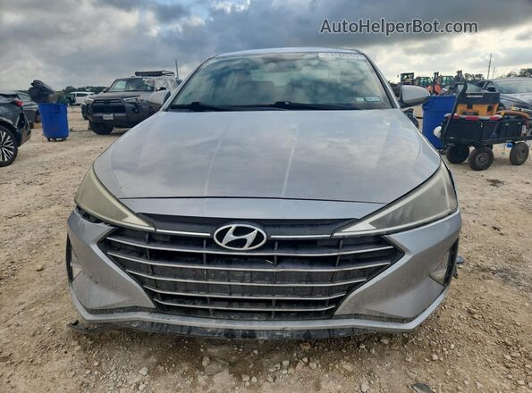 5NPD84LF6LH566821 2020 HYUNDAI ELANTRA Silver Front interior view