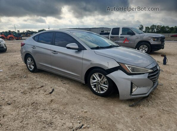 5NPD84LF6LH566821 2020 HYUNDAI ELANTRA Silver Engine compartment view